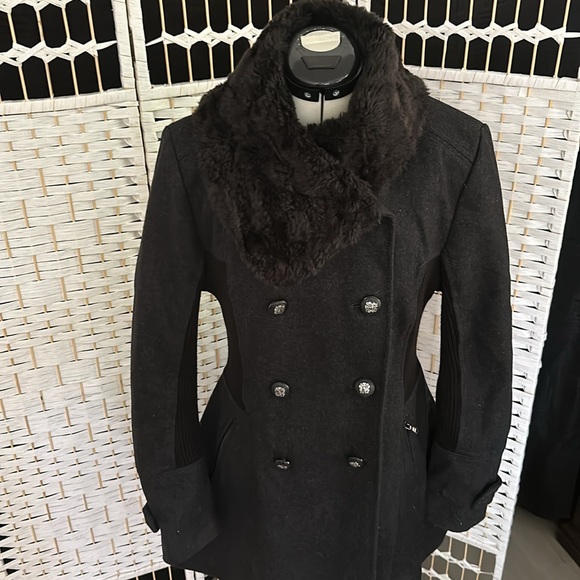 GUESS lined dress Pea Coat style - Picture 2 of 12